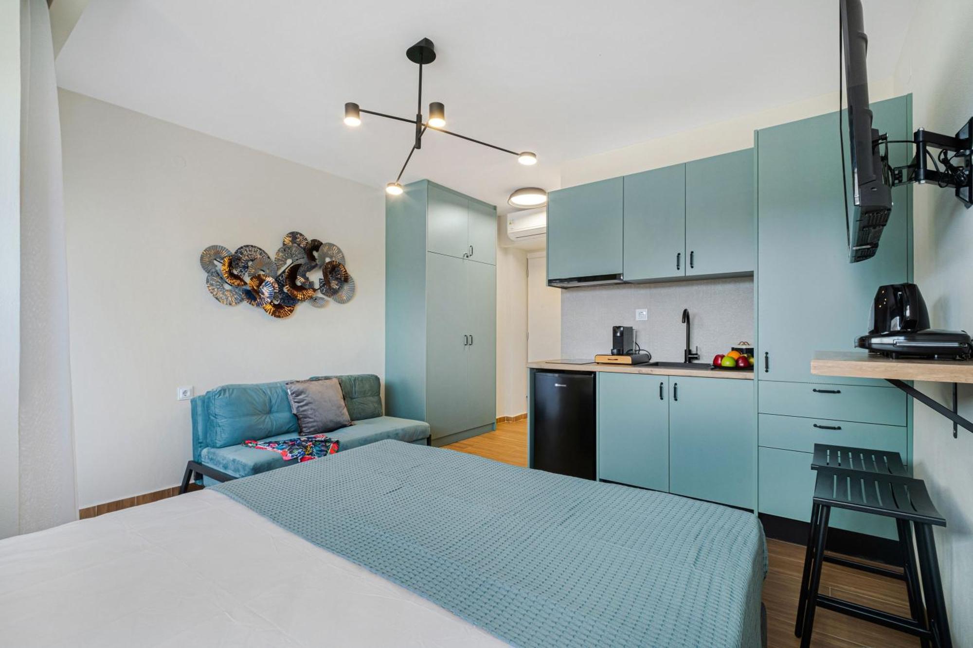 Blue Mare Aurora Apartments Amoudara Lasithiou 外观 照片